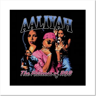 Aaliyah The Princess Of R&B Posters and Art